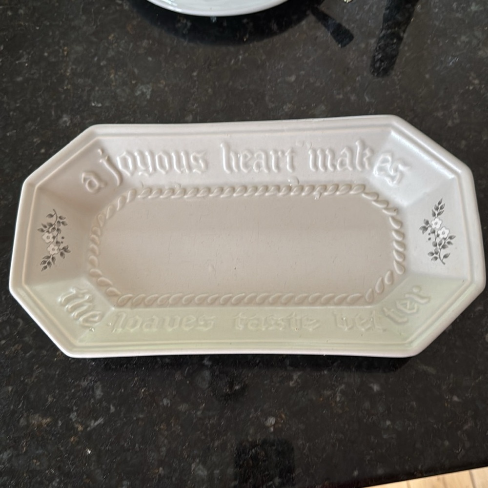 Pfaltzgraff vintage stone wear loaf dish